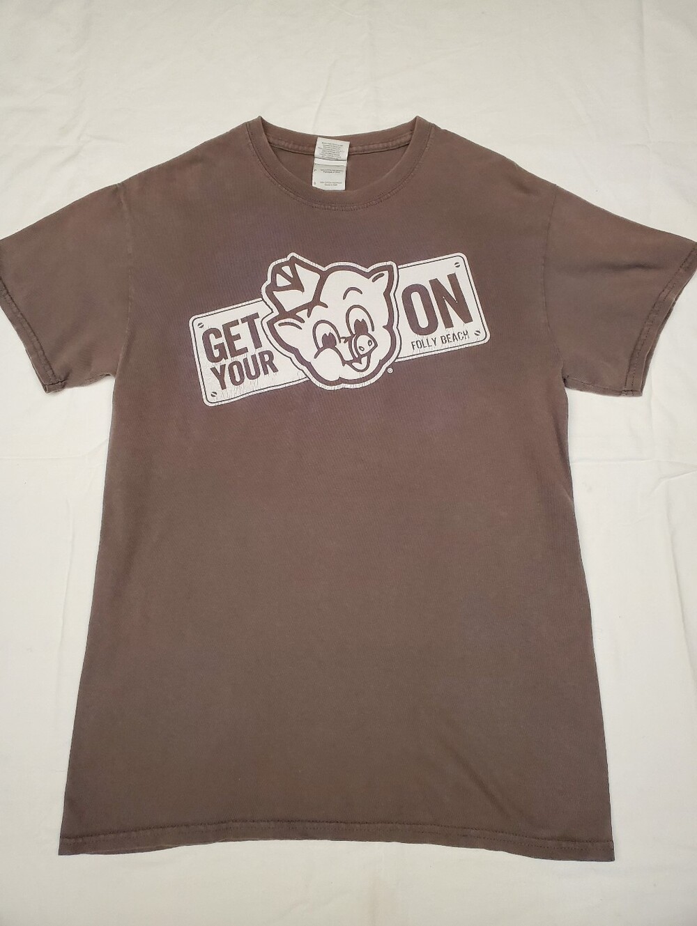 Piggly Wiggly On Folly Beach SC Graphic T-Shirt Small Iconic Southern Store